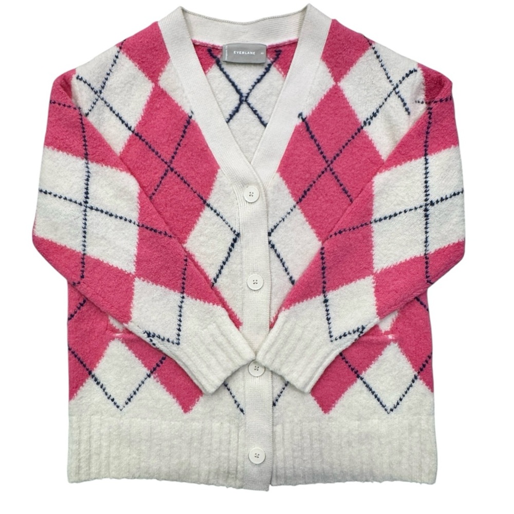 Everlane SuperFuzz Wool & Alpaca Cardigan - Picture 4 of 11